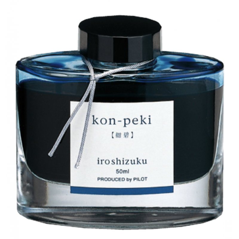 Flacon d'encre Bleue Kon-Peki 50 ml Iroshizuku Pilot® Flacon d'encre Bleue Kon-Peki 50 ml Iroshizuku Pilot®