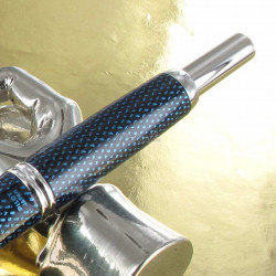 Stylo Plume (M) Capless Pilot® Graphite Bleu et rhodié
