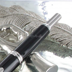 Stylo Plume (M) Capless Pilot® Noir Laqué et Rhodié