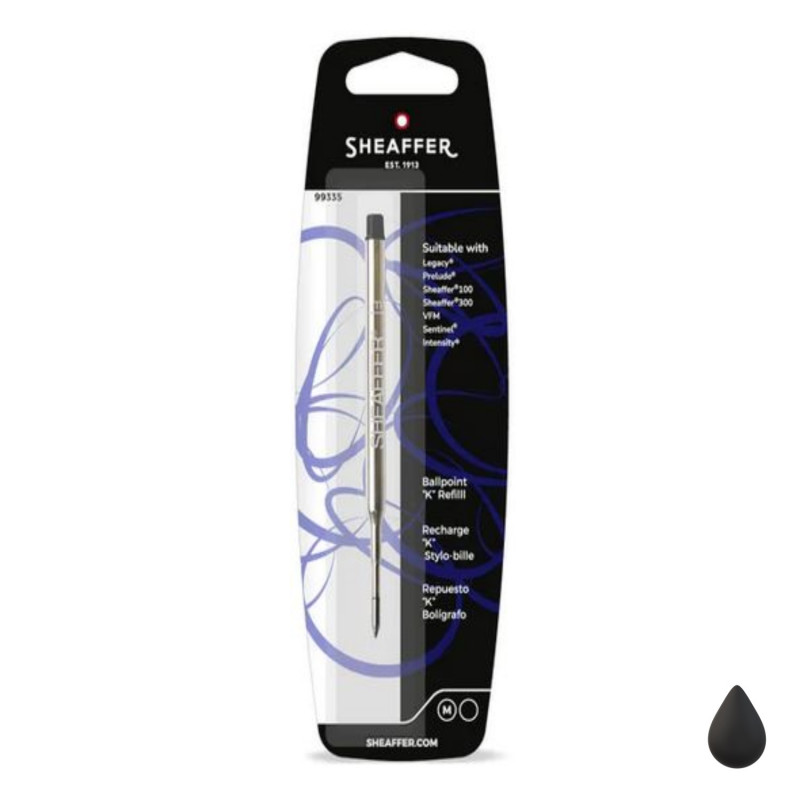 Recharge Bille Noire Moyenne Sheaffer® Recharge Bille Noire Moyenne Sheaffer®