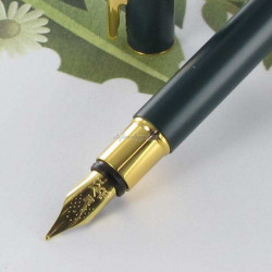 Plume Moyenne Faber Castell® "NEO" Slim Rainforest Doré