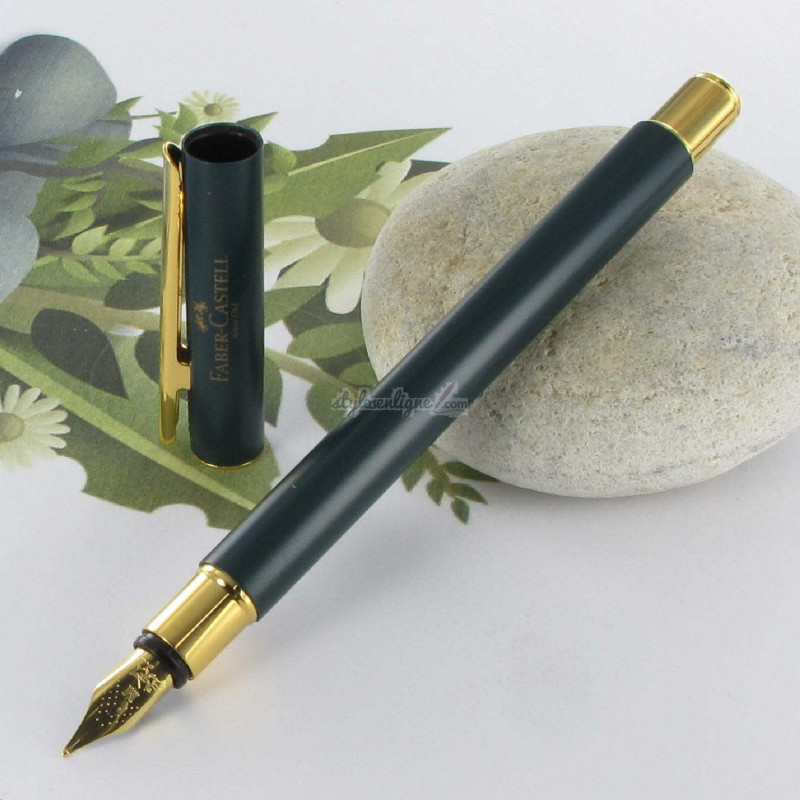 Plume Moyenne Faber Castell® "NEO" Slim Rainforest Doré Plume Moyenne Faber Castell® "NEO" Slim Rainforest Doré