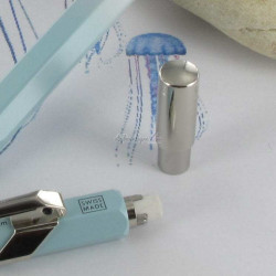 Parure Stylos Bille & Portemine 0.5mm Caran d'Ache® Série 849 Blue Lagoon- Edition limitée