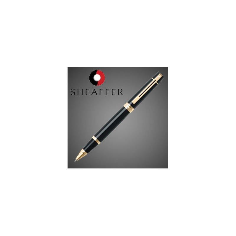 Stylo Roller Sheaffer® Noir et Doré "Series 300" Stylo Roller Sheaffer® Noir et Doré "Series 300"