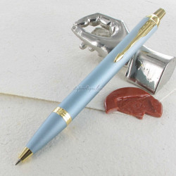 Stylo Bille Parker IM Writing Rituals, Bleu dégradé et doré