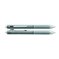 Stylo Enzo Varini Bleu Métal Multi-Fonctions "4 en 1" (Bille noire,bleue,rouge et mine 0,5)