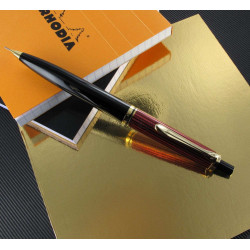 Stylo Portemine Pélikan® Noir/Rouge "Série D400"