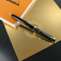 Stylo Portemine Pélikan® Noir/Vert "Série D300"