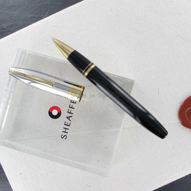 COLLECTION LEGACY - STYLO ROLLER PLAQUE OR 22 CARATS - COLLECTION LEGACY - STYLO ROLLER PLAQUE OR 22 CARATS -