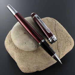 Stylo Roller Cross® Bailey Bordeaux Laqué (convertible en bille)