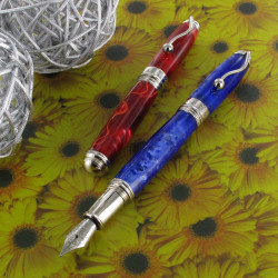 Stylo Plume Bleu "INDIGO" Jean Pierre Lépine®