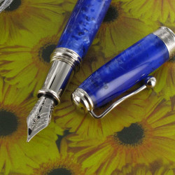 Stylo Plume Bleu "INDIGO" Jean Pierre Lépine®