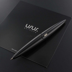 Stylo Bille Usus® "IO" en Aluminium Massif Noir