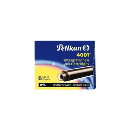 Cartouches Noires standards Pelikan® - Boite de 6