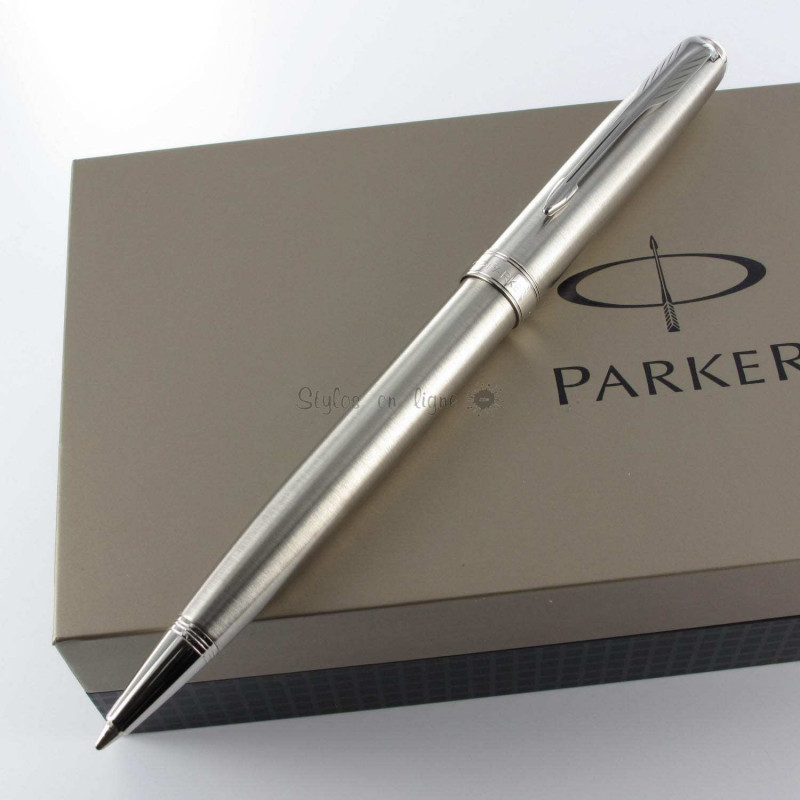 Stylo Bille PARKER® Sonnet Gris Acier CT