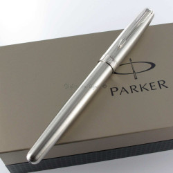 Stylo Roller PARKER® Sonnet Gris Acier CT