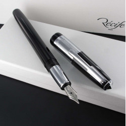 Stylo Plume Recife® Riviera Press Slim Noir