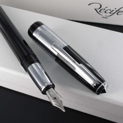 Stylo Plume Recife® Riviera Press Slim Noir