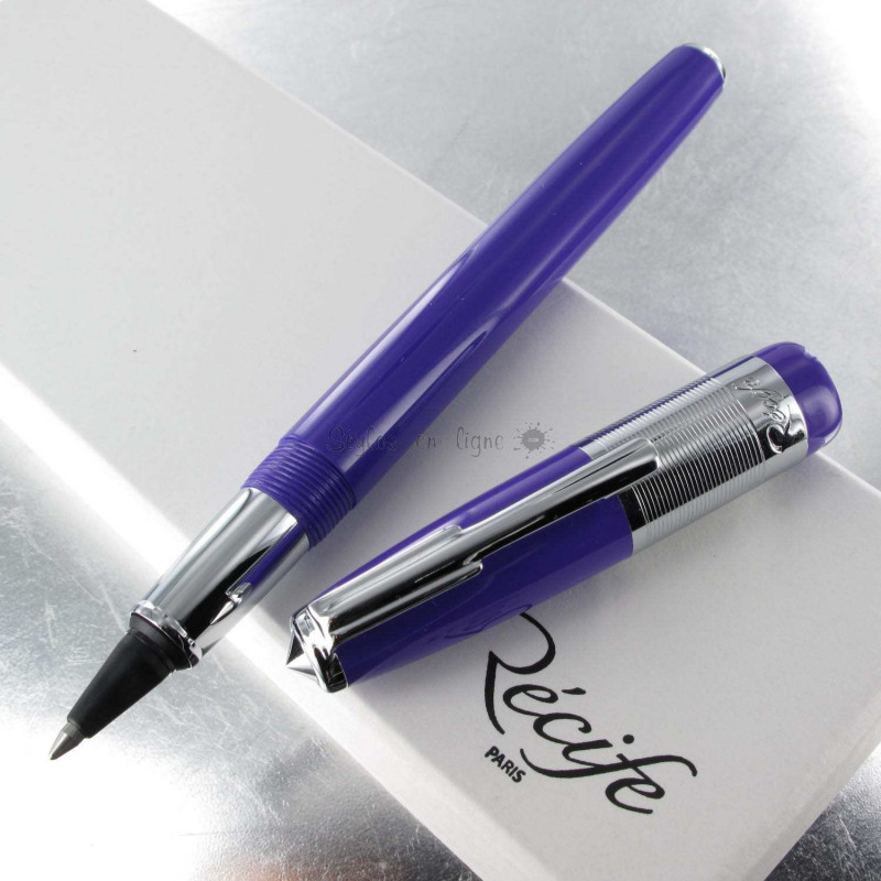 Stylo e-Roller Recife® Riviera Press Slim Violet Stylo e-Roller Recife® Riviera Press Slim Violet