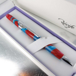 Stylo Bille Recife® Pearl Organizer Rouge Turquoise