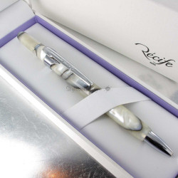 Stylo Bille Recife® Pearl Organizer Blanc Nacré