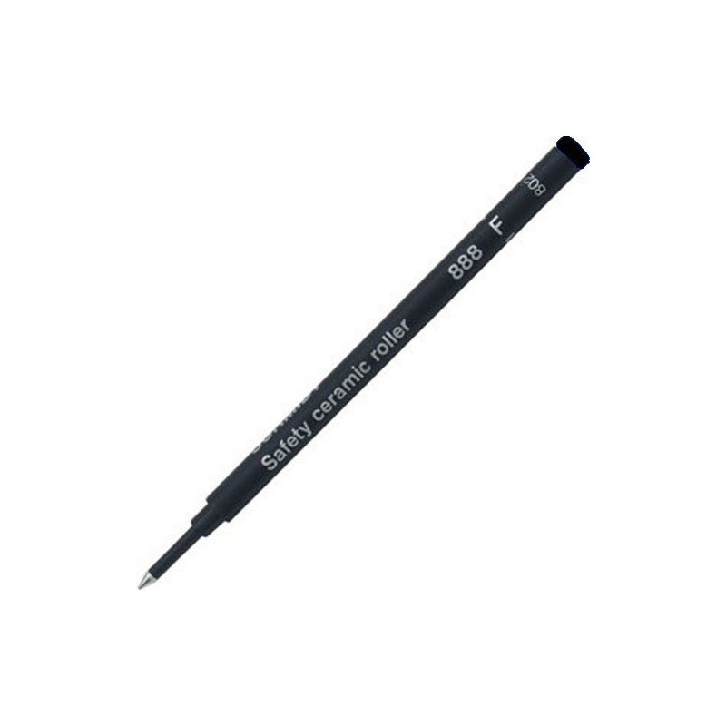 Recharge Roller Schmidt® (SRC 888) ceramic 0.5 mm pointe fine Noire. Recharge Roller Schmidt® (SRC 888) ceramic 0.5 mm pointe fine Noire.