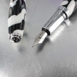 Stylo Plume Recife® Mystique Soyouz Noir Blanc