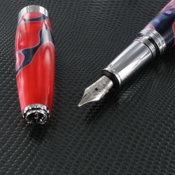 Stylo Plume Recife® Pearl Soyouz Rose Bleu Nacré