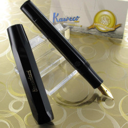 Stylo Plume Kaweco® Classic Sport Noir doré à l'or 23 carrats