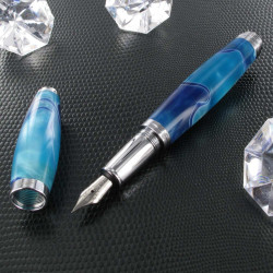 Stylo Plume Recife® Pearl Soyouz Bleu Turquoise Nacré