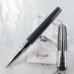 Stylo Roller Recife® Riviera Baby Press Gris Anthracite