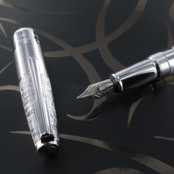Stylo Plume Recife® Iron Age Press Slim Toile de Lin