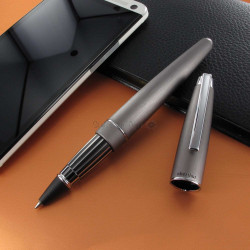 Stylo Roller Oberthur Bronze Brossé "Bliss" 