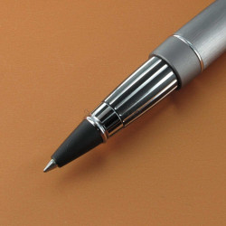 Stylo Roller Oberthur Bronze Brossé "Bliss" 